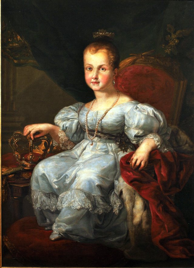 Isabel II, niña by Vicente López Portaña