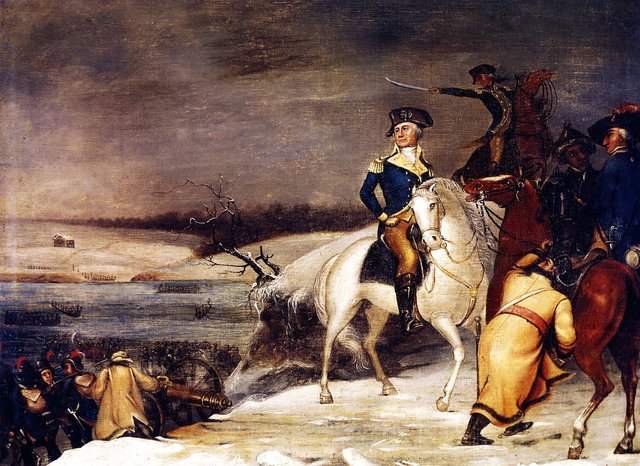 Washington at the Delaware by Edward Hicks