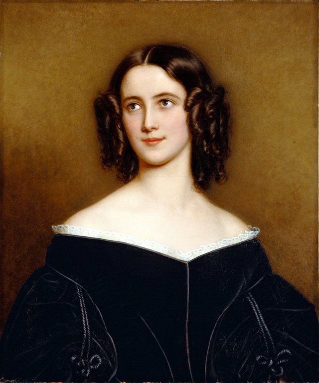 Bildnis der Caroline Lizius by Joseph Karl Stieler