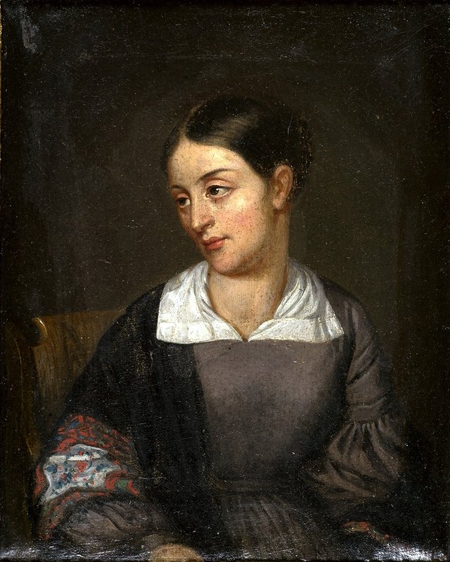 Portret pani Dohtonowicz by Walenty Wańkowicz