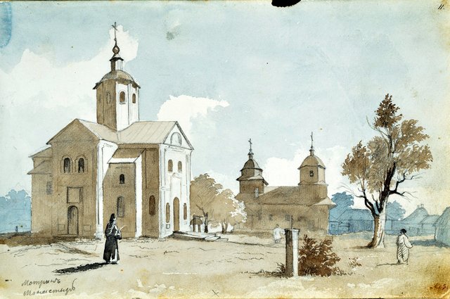 Sh Sketchbook - f.11r by Taras Shevchenko