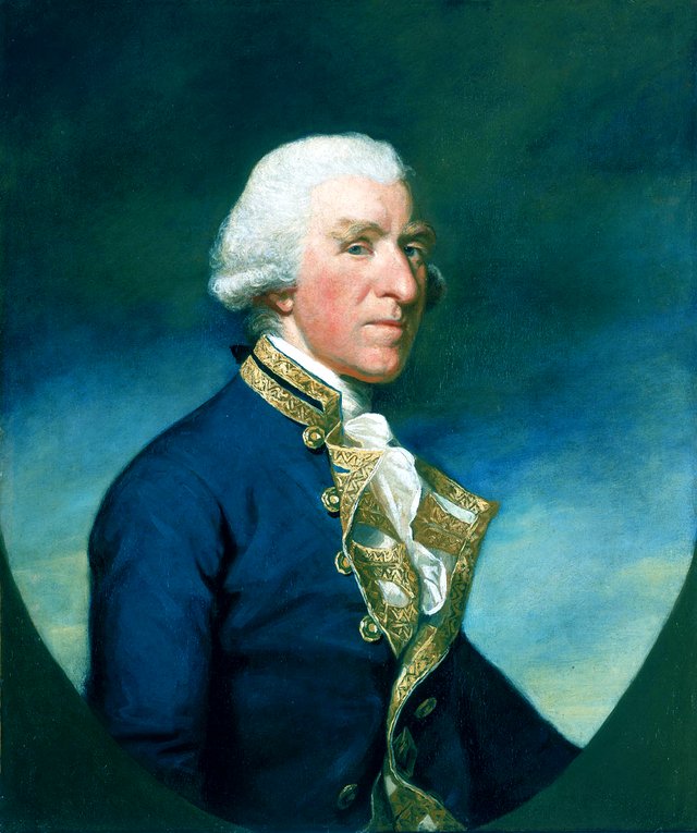 Admiral Samuel Hood, 1st Viscount Hood (1724-1816) by James Northcote