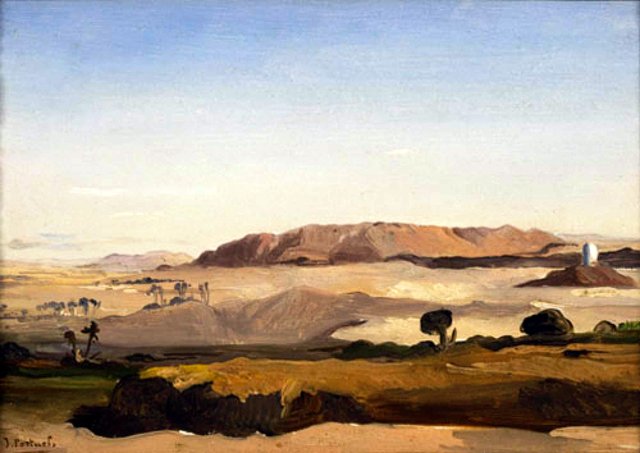 Landscape in Egypt by Jean-François Portaels