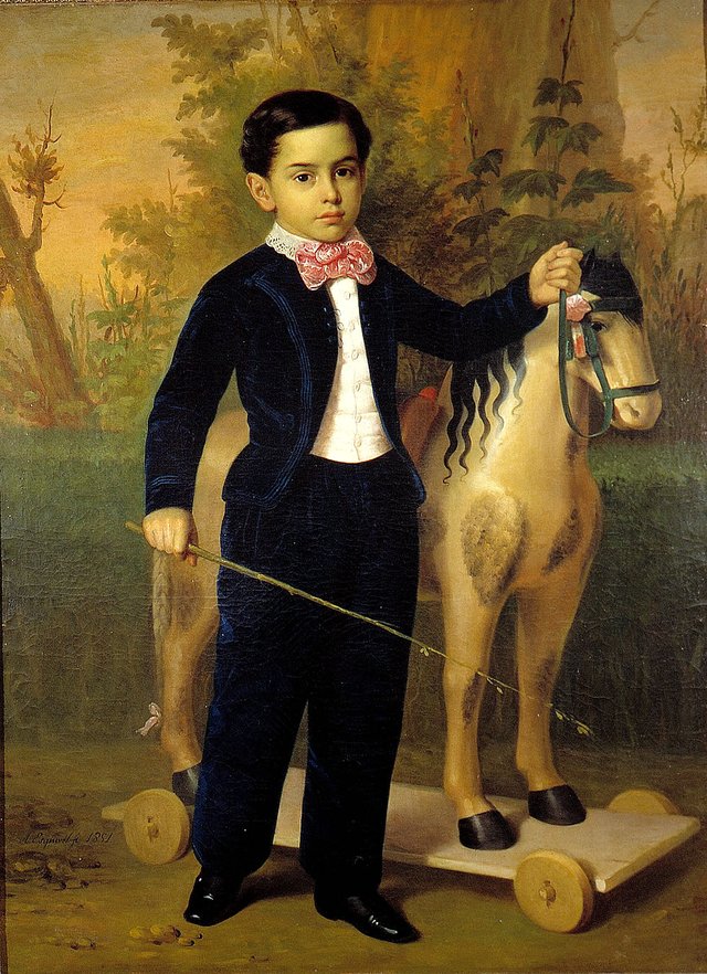 Retrato de Carlos Pomar Margrand by Antonio María Esquivel