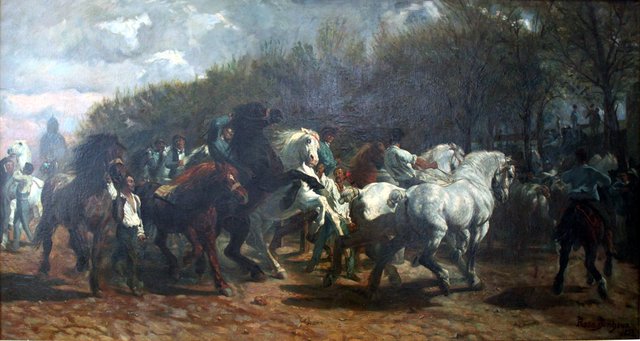 Horse fair by Rosa Bonheur