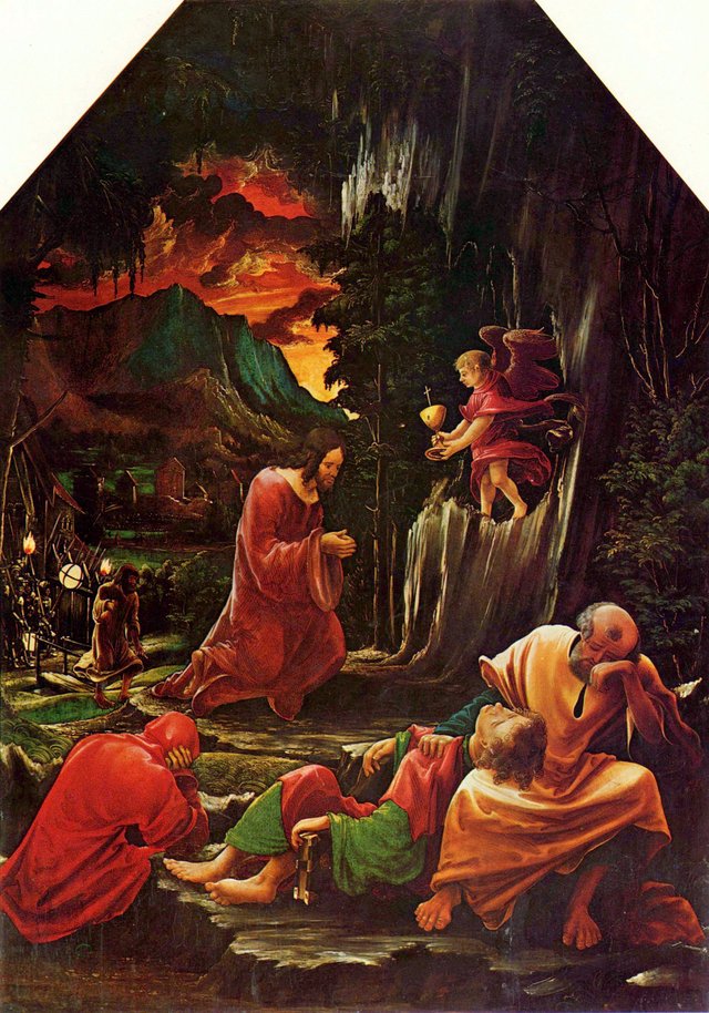 Christ on the Mount of Olives by Albrecht Altdorfer