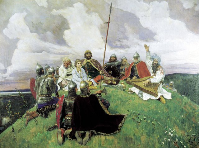 Boyan by Viktor Vasnetsov