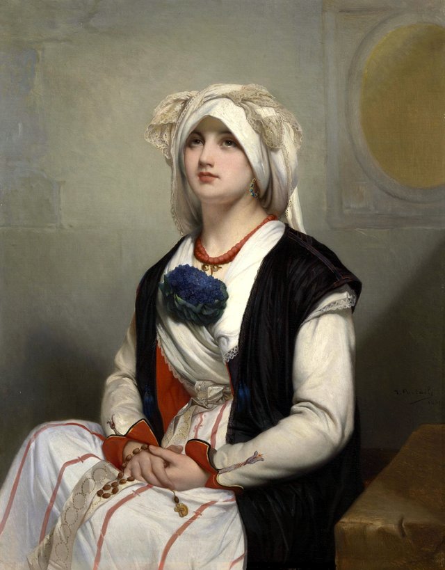 A Sicilian woman by Jean-François Portaels