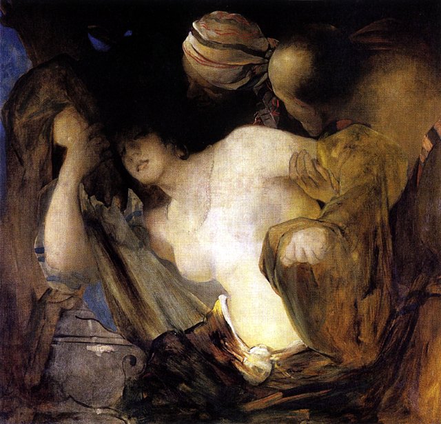 Susanna and the Elders by Franciszek Żmurko