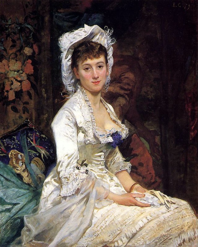 Portrait of a Woman by Eva Gonzalès