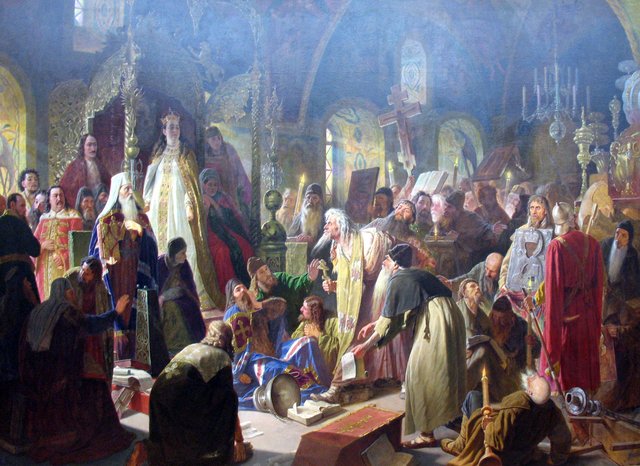 Dispute about Faith by Vasily Perov