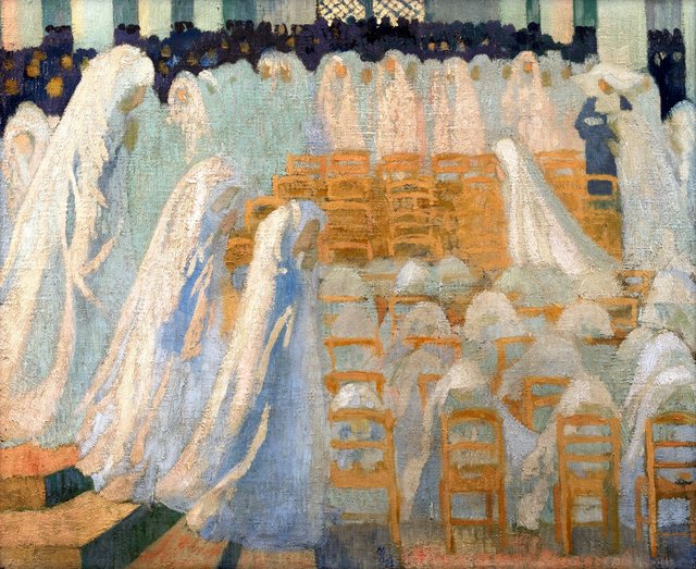 First Communicants by Maurice Denis