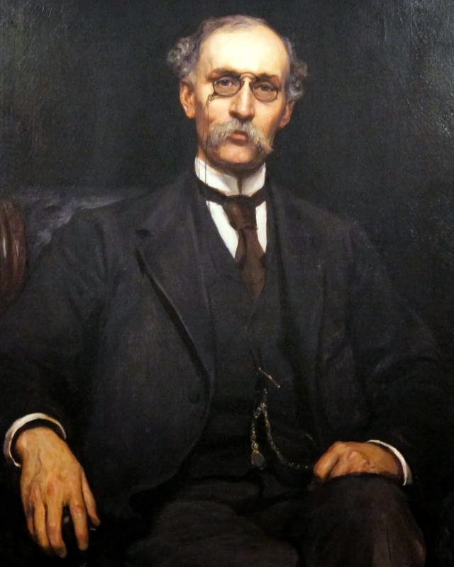 Porträt des Robert Treat Paine by Hubert von Herkomer