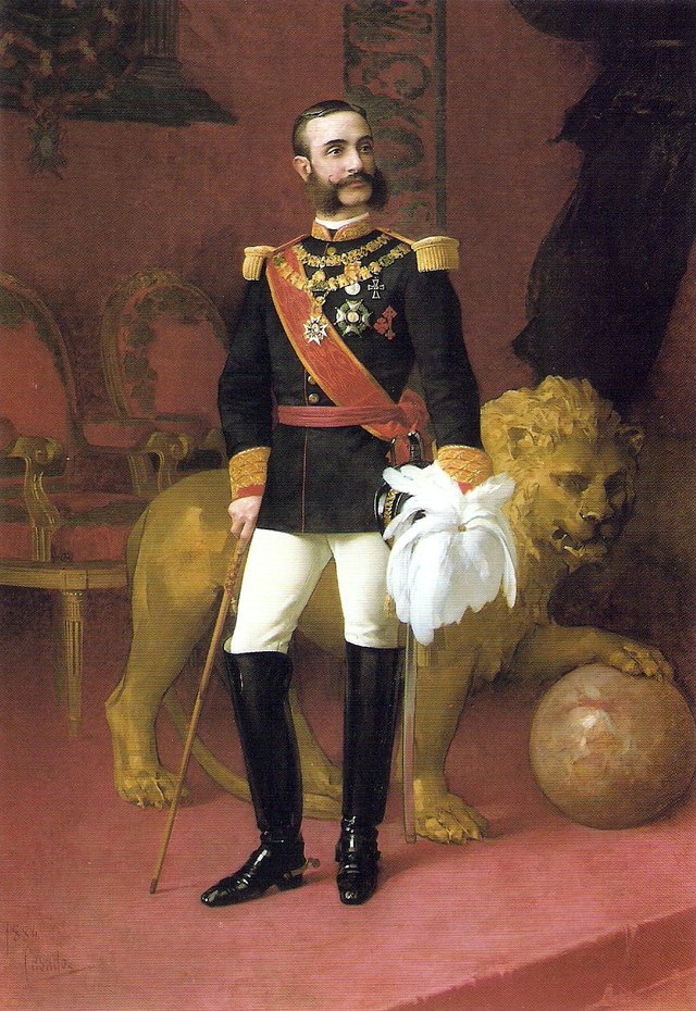 Retrato del rey don Alfonso XII by José Casado del Alisal