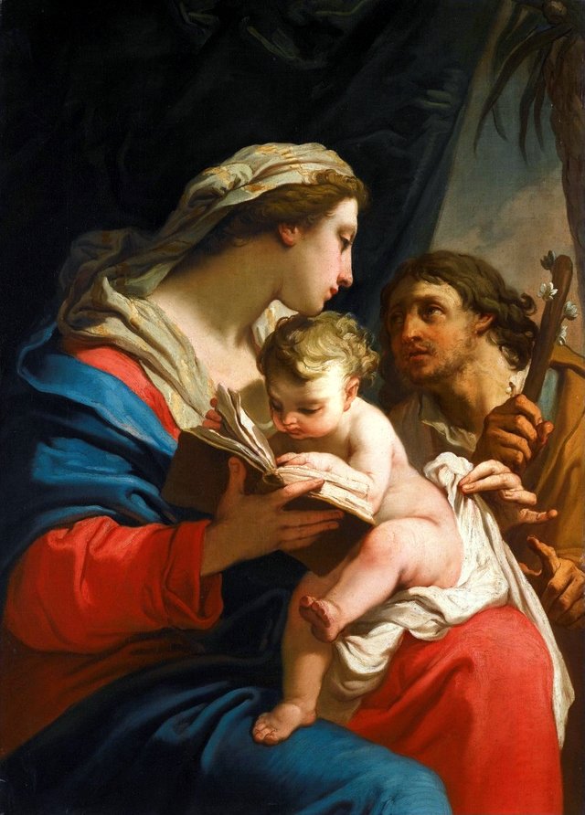 The Holy Family by Gaetano Gandolfi