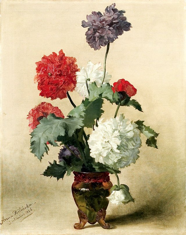 Anna Bilinska-Bogdanowicz Peonie by Anna Bilińska-Bohdanowicz