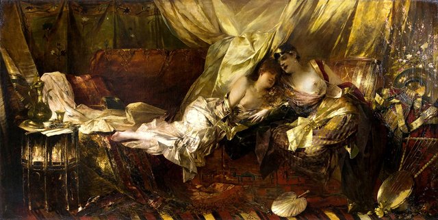 Under the Influence of Hasheesh by Franciszek Żmurko