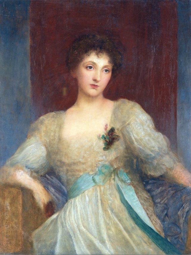 Porträt der Norah Bourke by George Frederic Watts