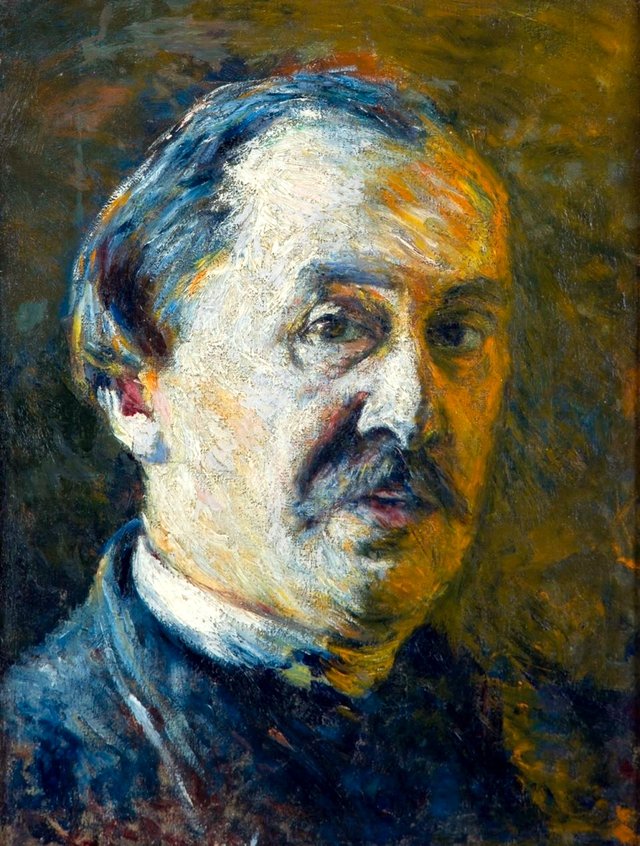 Portret malarza Władysława Gościmskiego by Władysław Podkowiński