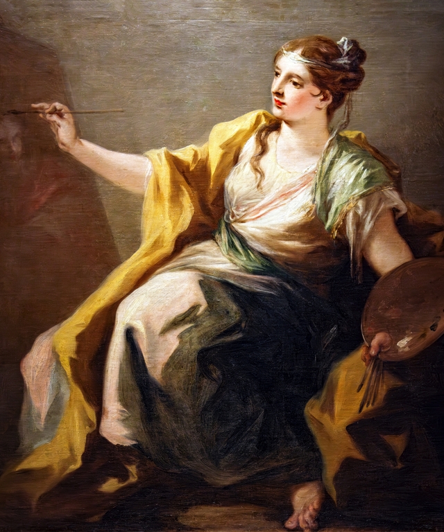 Allegory of Painting by Giovanni Antonio Pellegrini