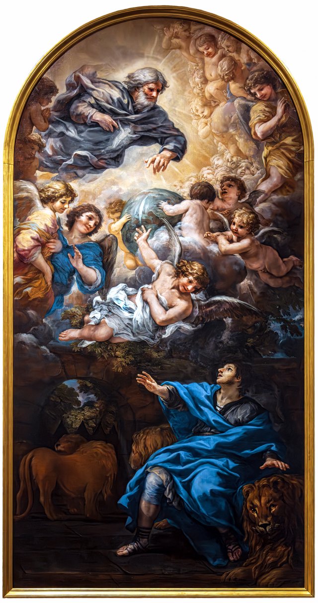 Daniel in the lions' den by Pietro da Cortona