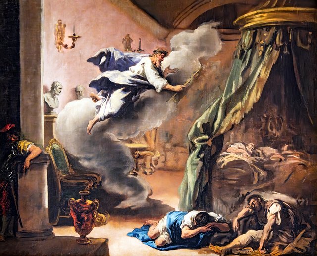 The dream of Aesculapius by Sebastiano Ricci