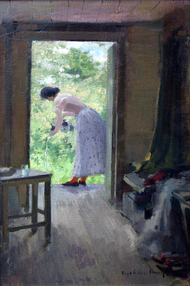 In the Country by Konstantin Korovin