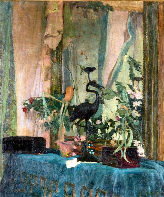 Trinkets on the Mantelpiece. by Józef Mehoffer