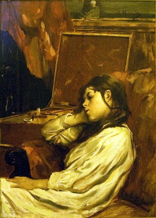 Jeanne Meunier by Constantin Meunier