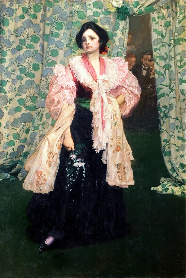 Singer by Józef Mehoffer