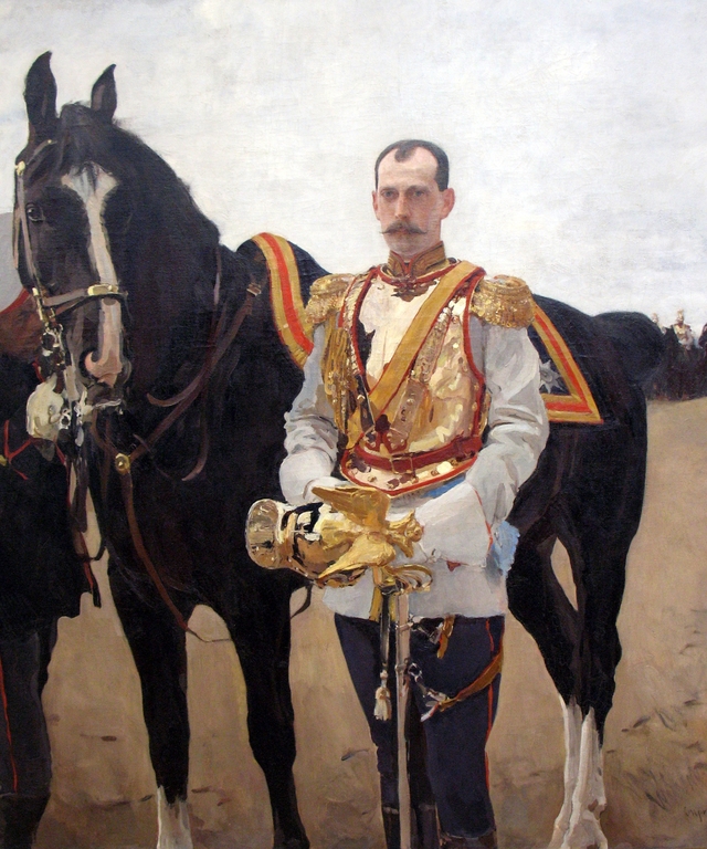 Portrait of Grand Duke Pavel Aleksandrovich by Valentin Serov
