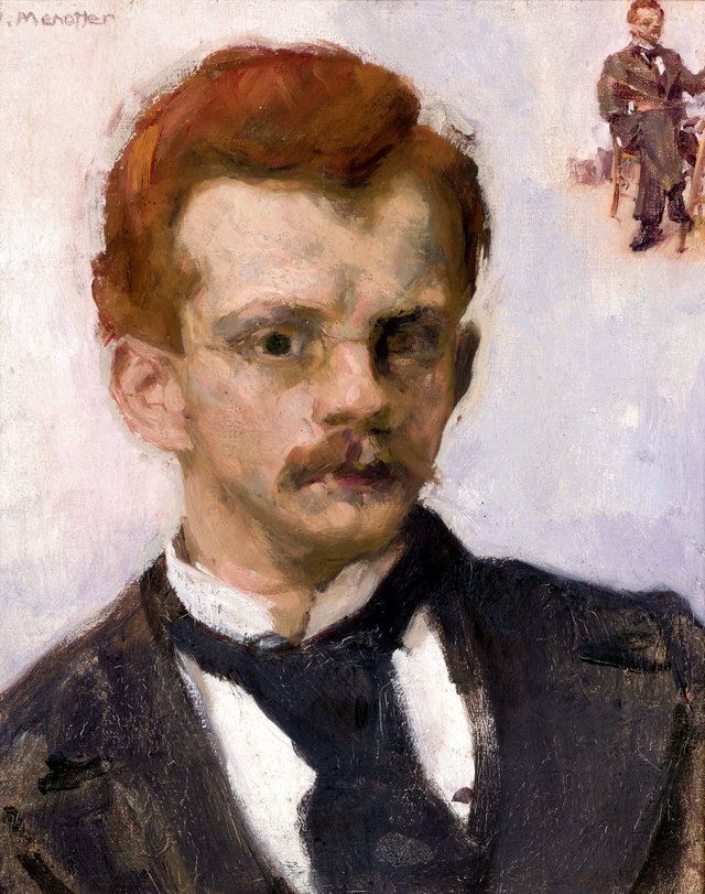 Autoportret by Józef Mehoffer