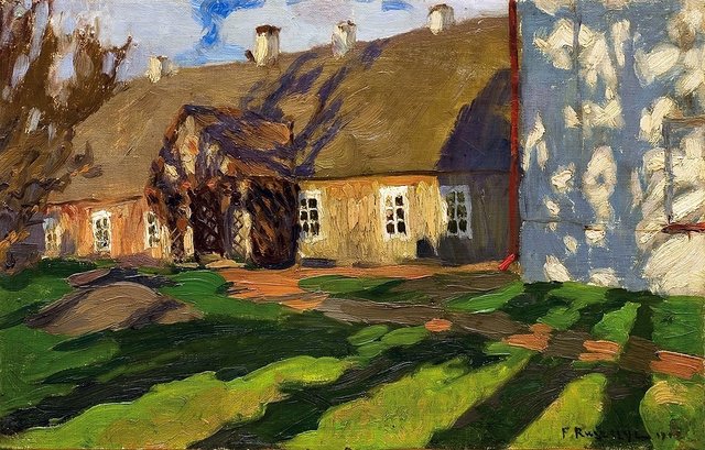 Bohdanów na wiosnę by Ferdynand Ruszczyc
