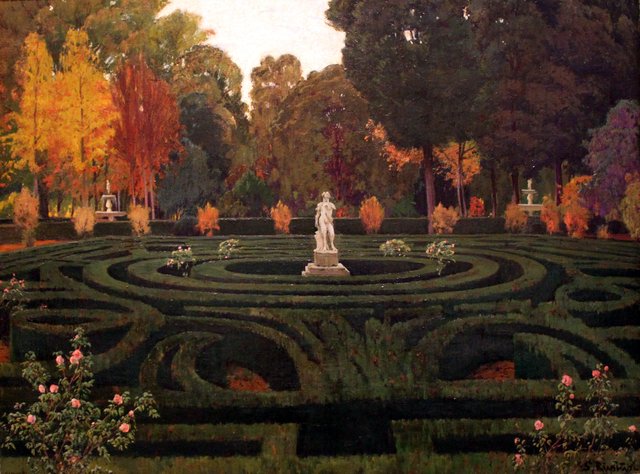 Faune vell (Fauno viejo) by Santiago Rusiñol i Prats