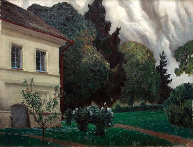 Ferdynand-Ruszczyc. Gniazdo by Ferdynand Ruszczyc