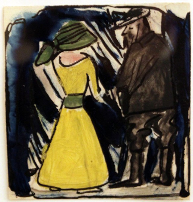 Couple by Christian Rohlfs