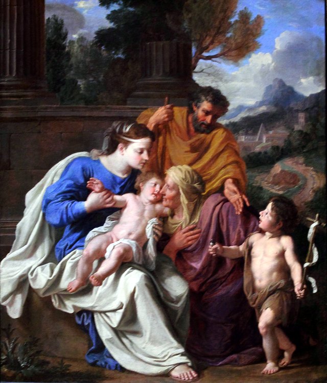 The Holy Family by Noël Coypel