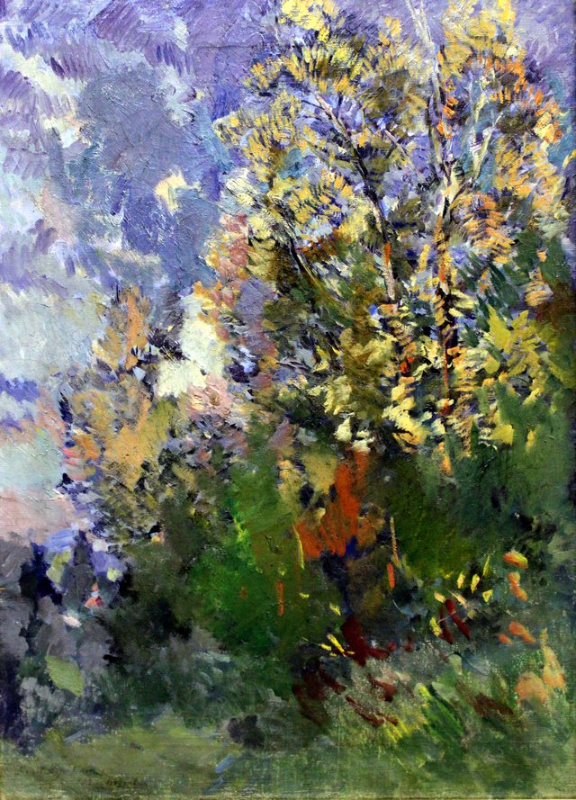 Bushes by Konstantin Korovin