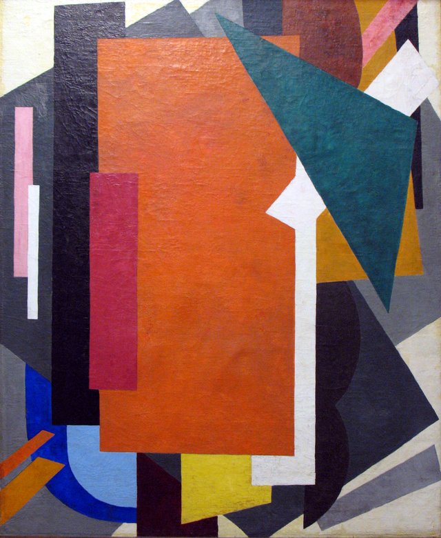 Painterly construction by Lyubov Popova