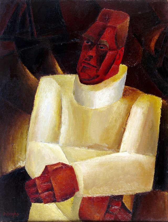 Portrait of Constant Permeke by Frits Van den Berghe