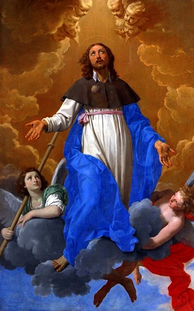Saint James in Glory by Simone Cantarini