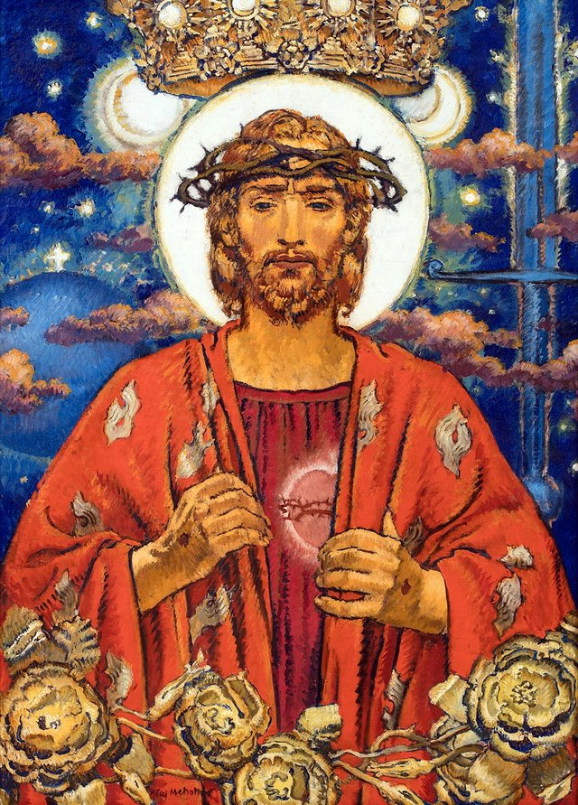 Serce Jezusa by Józef Mehoffer