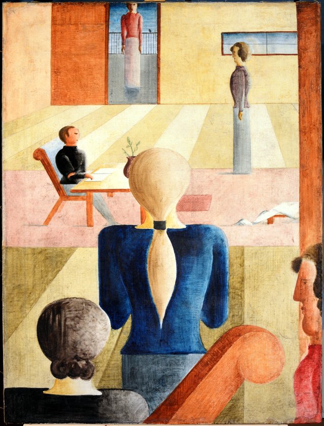 Die Frauenschule by Oskar Schlemmer