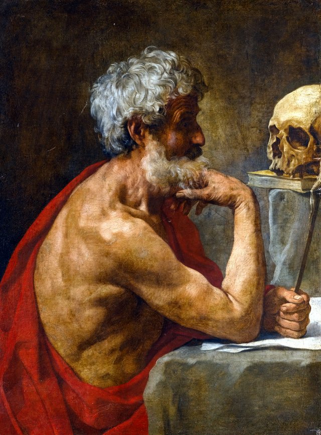 The penitent Saint Jerome by Simone Cantarini
