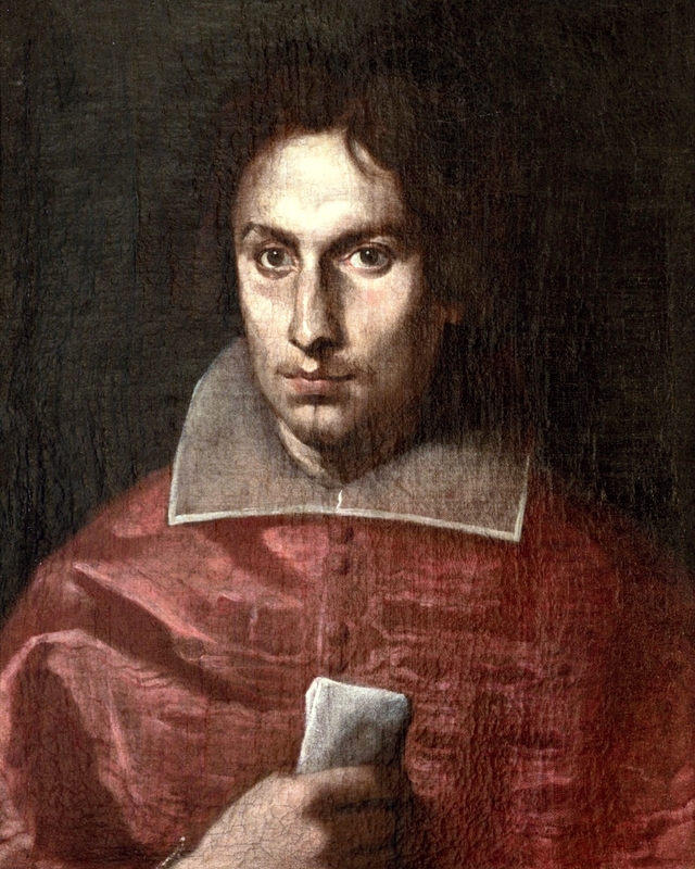Portrait of Cardinal Antonio Barberini junior by Simone Cantarini