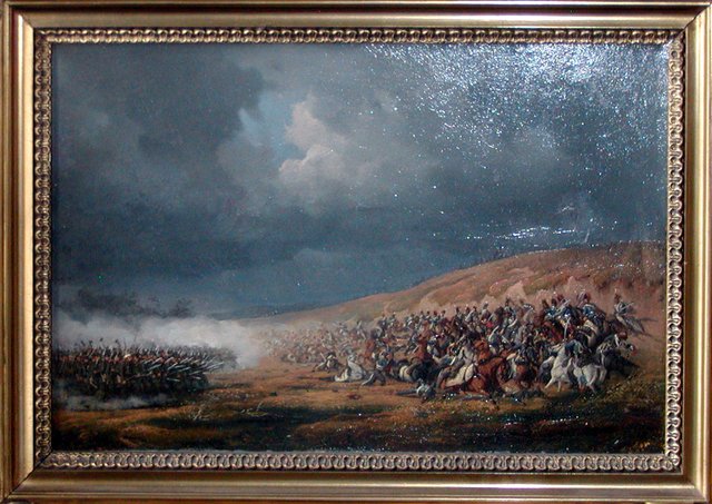 2 jægerskorps kamp ved Oversø by Niels Simonsen