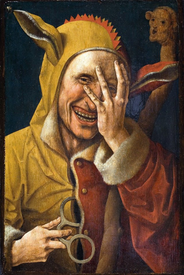 Laughing Fool by Jacob Cornelisz van Oostsanen