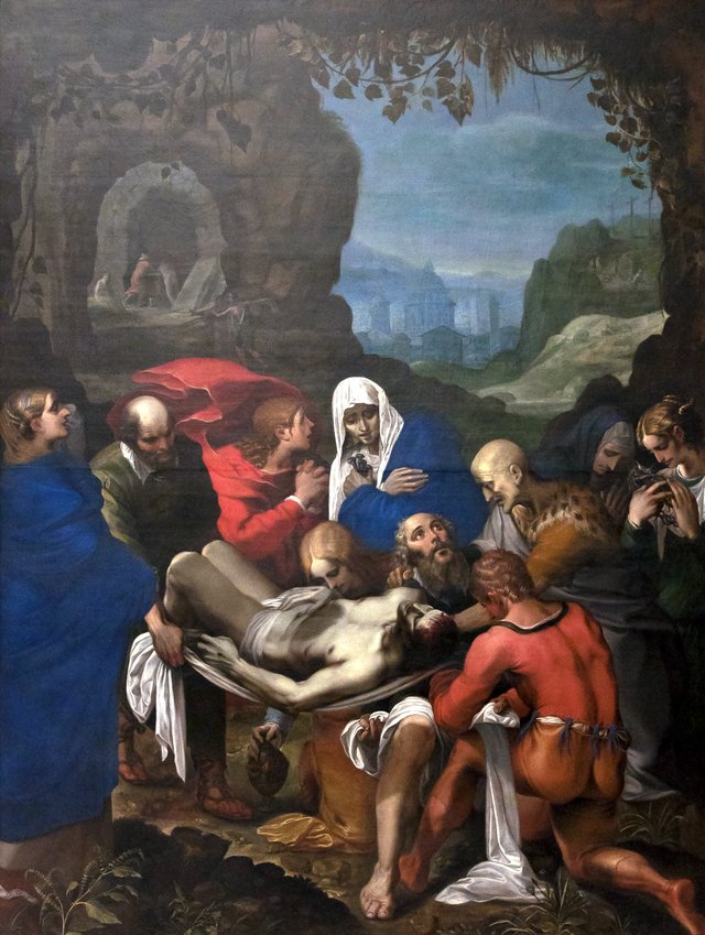 The entombment by Wenceslas Cobergher