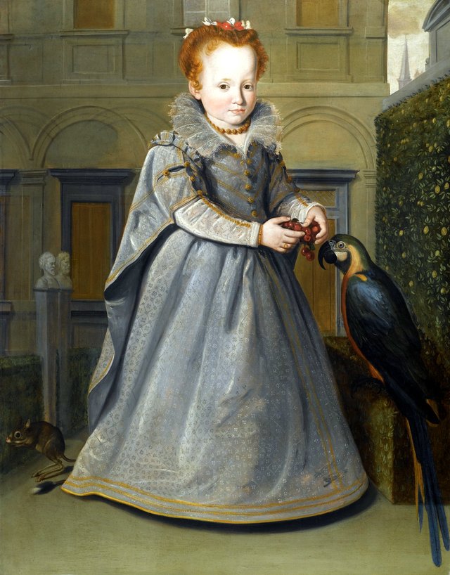 Portrait of Lucrezia, daughter of Niccolò di Sinibaldo Gaddi by Santi di Tito