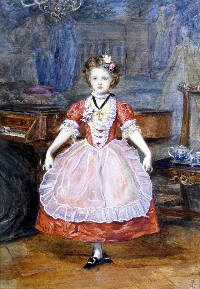 The Minuet by John Everett Millais